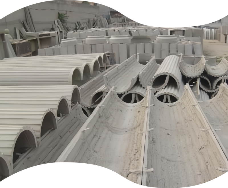 GRC构件安装工地 GRC构件安装工地